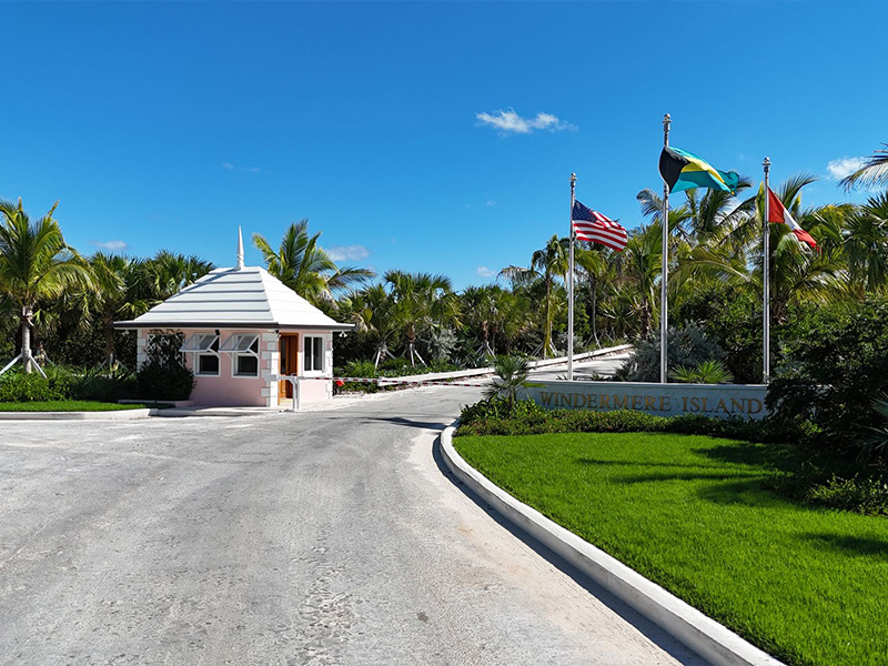 Gates of The Club at Windermere Island
